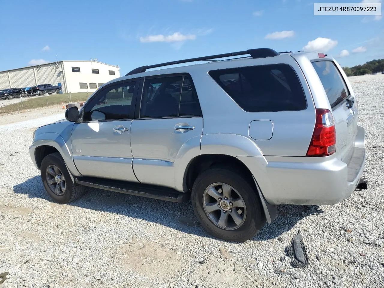 2007 Toyota 4Runner Sr5 VIN: JTEZU14R870097223 Lot: 80005414