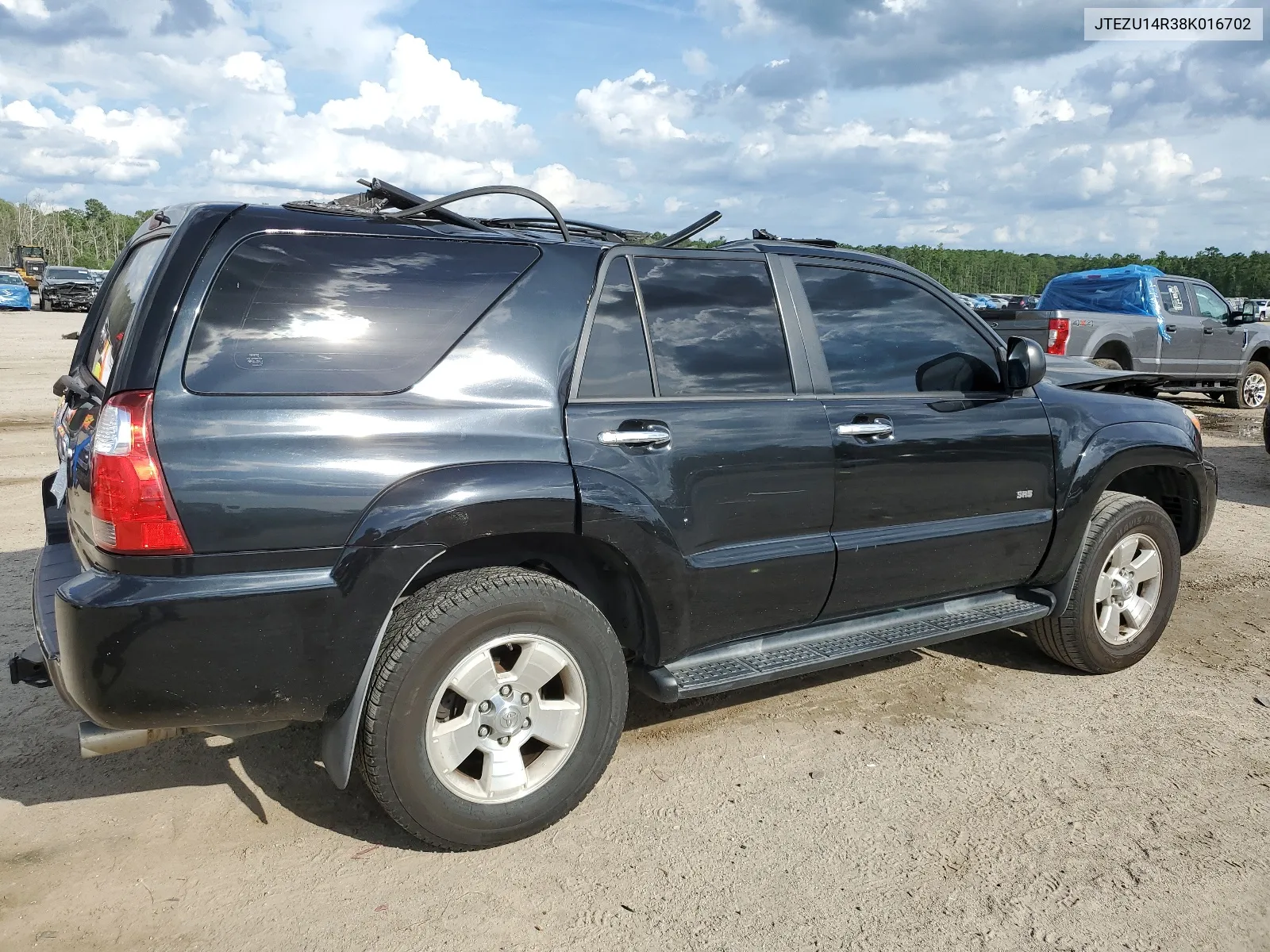 2008 Toyota 4Runner Sr5 VIN: JTEZU14R38K016702 Lot: 62614974