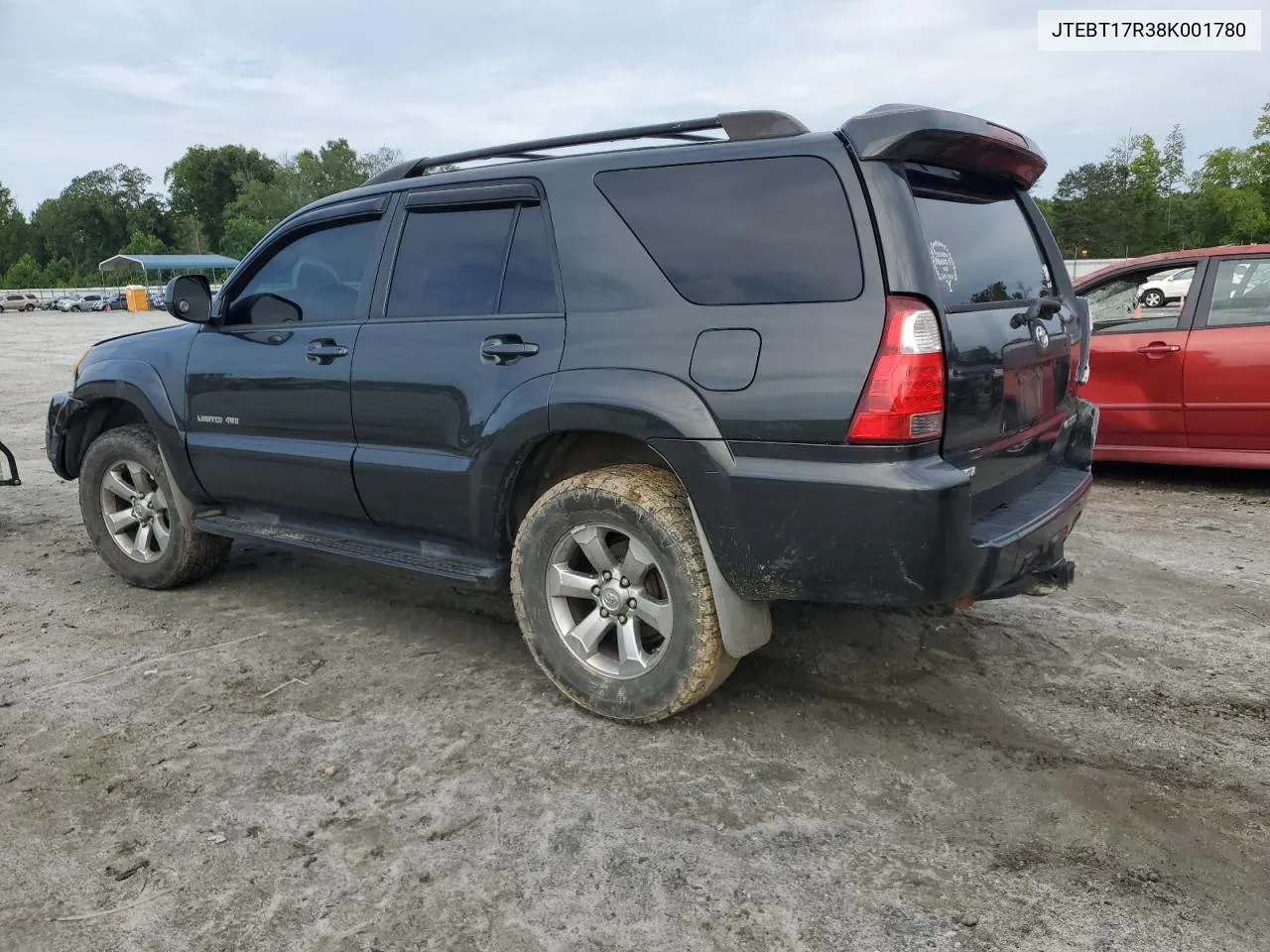 2008 Toyota 4Runner Limited VIN: JTEBT17R38K001780 Lot: 64615594