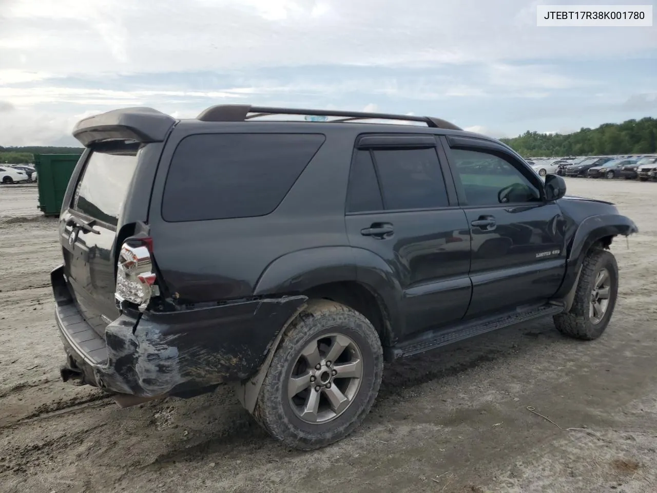 2008 Toyota 4Runner Limited VIN: JTEBT17R38K001780 Lot: 64615594