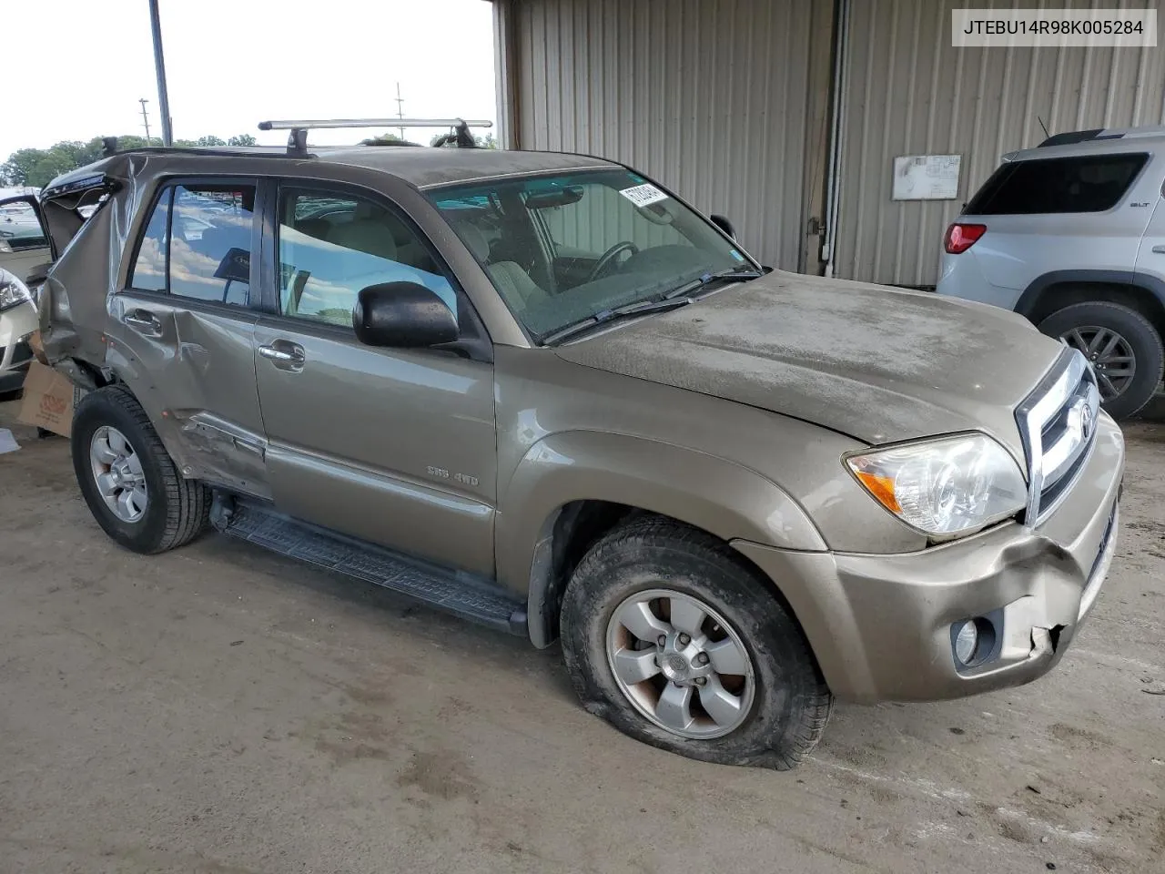 2008 Toyota 4Runner Sr5 VIN: JTEBU14R98K005284 Lot: 67282464