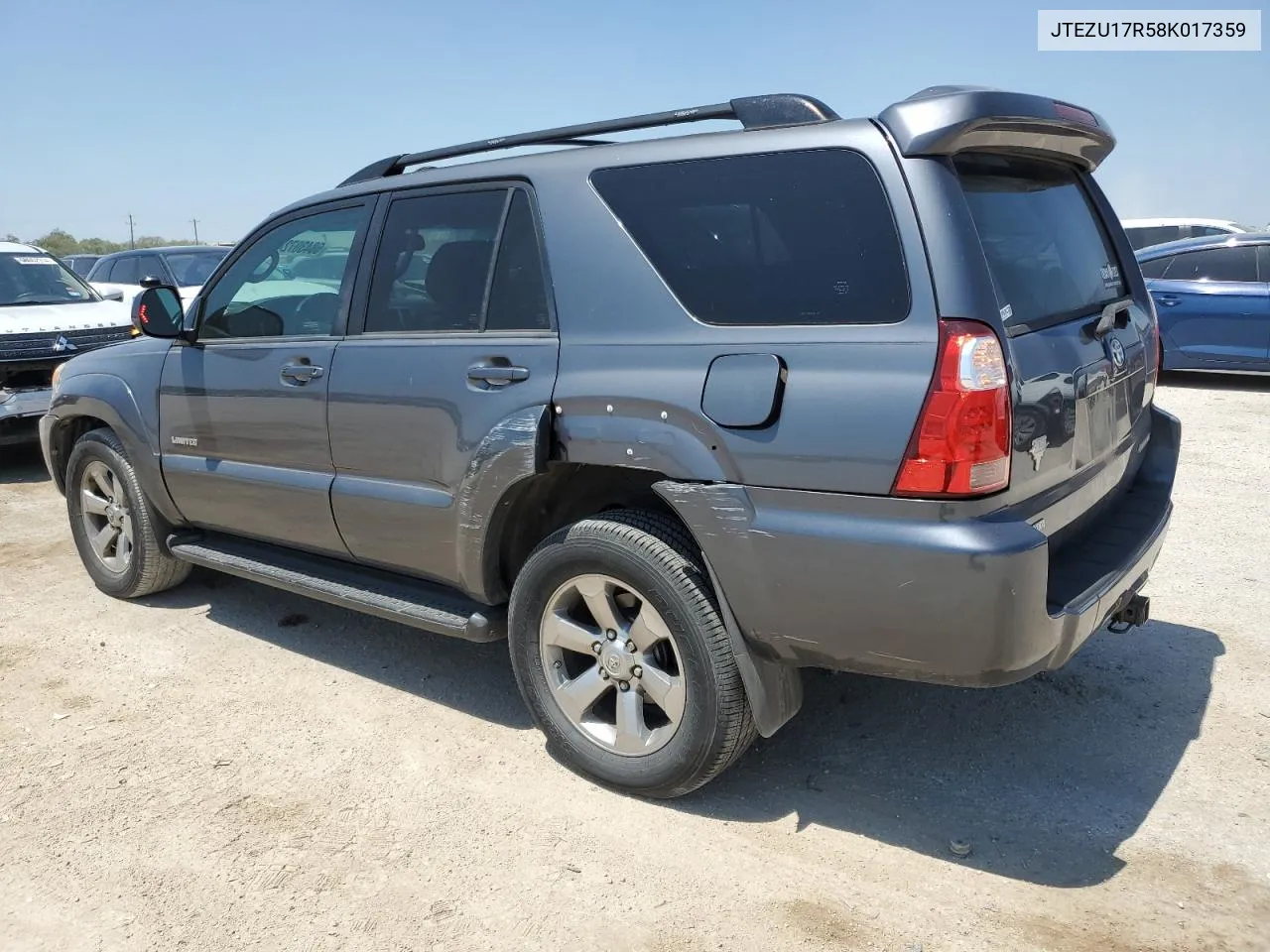 2008 Toyota 4Runner Limited VIN: JTEZU17R58K017359 Lot: 68430724