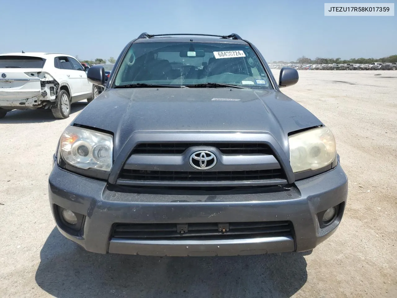 2008 Toyota 4Runner Limited VIN: JTEZU17R58K017359 Lot: 68430724