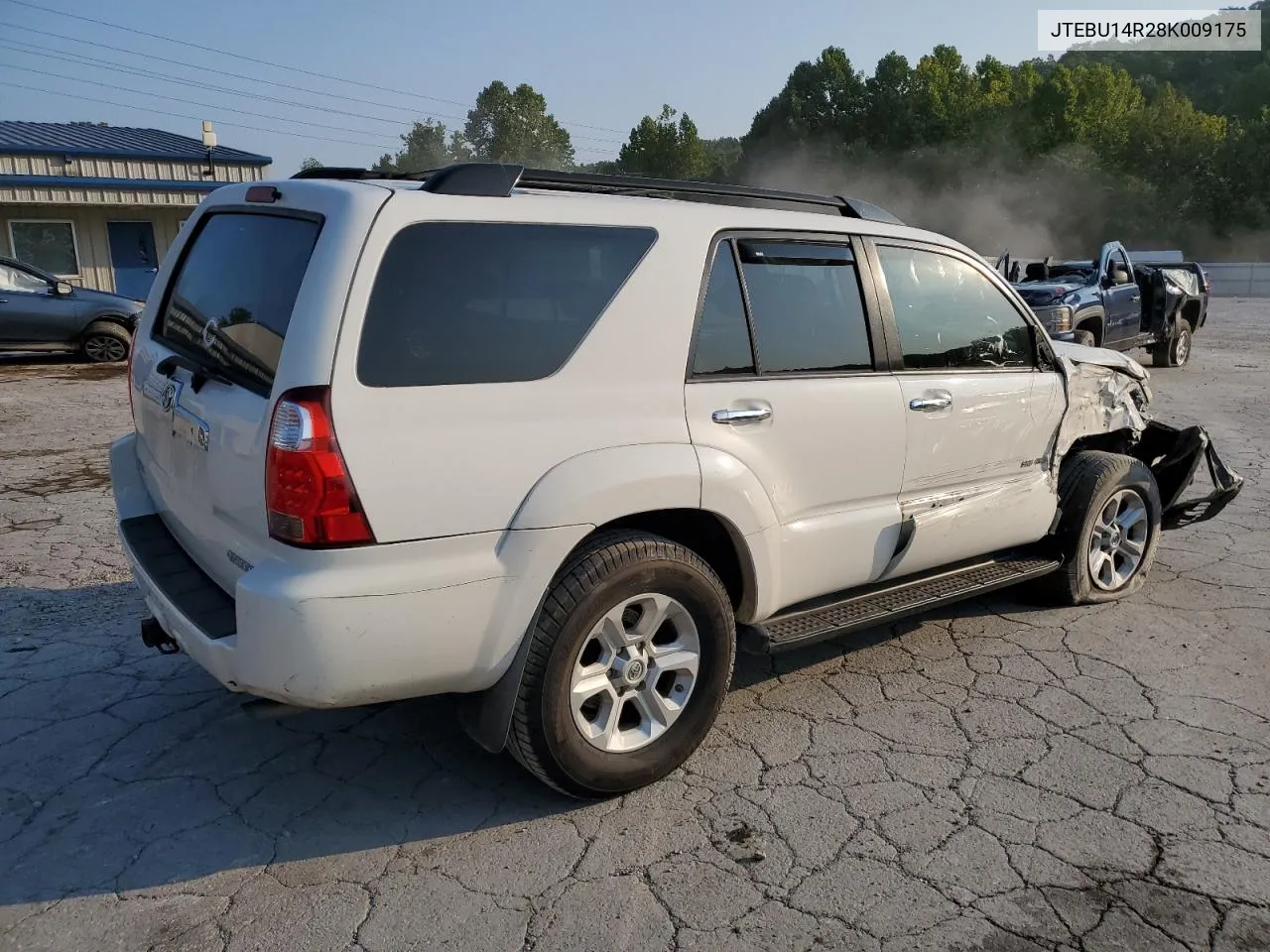 2008 Toyota 4Runner Sr5 VIN: JTEBU14R28K009175 Lot: 68921614