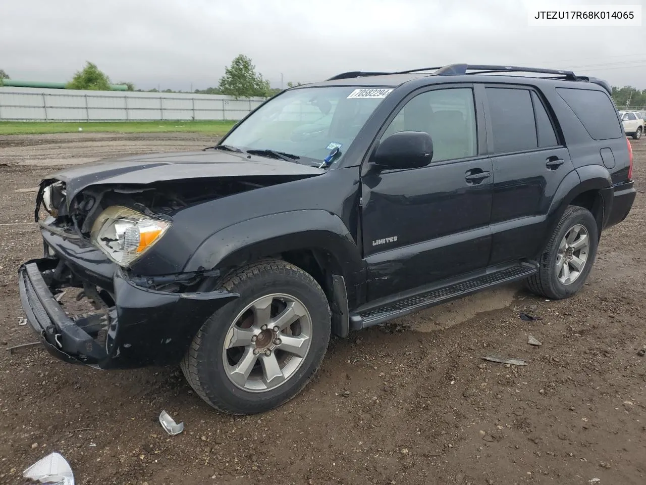 2008 Toyota 4Runner Limited VIN: JTEZU17R68K014065 Lot: 70582294