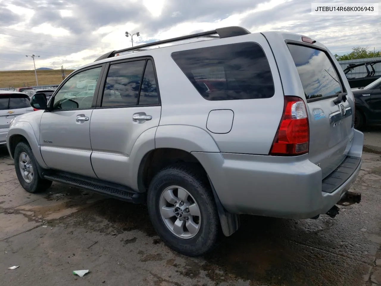 2008 Toyota 4Runner Sr5 VIN: JTEBU14R68K006943 Lot: 70781264