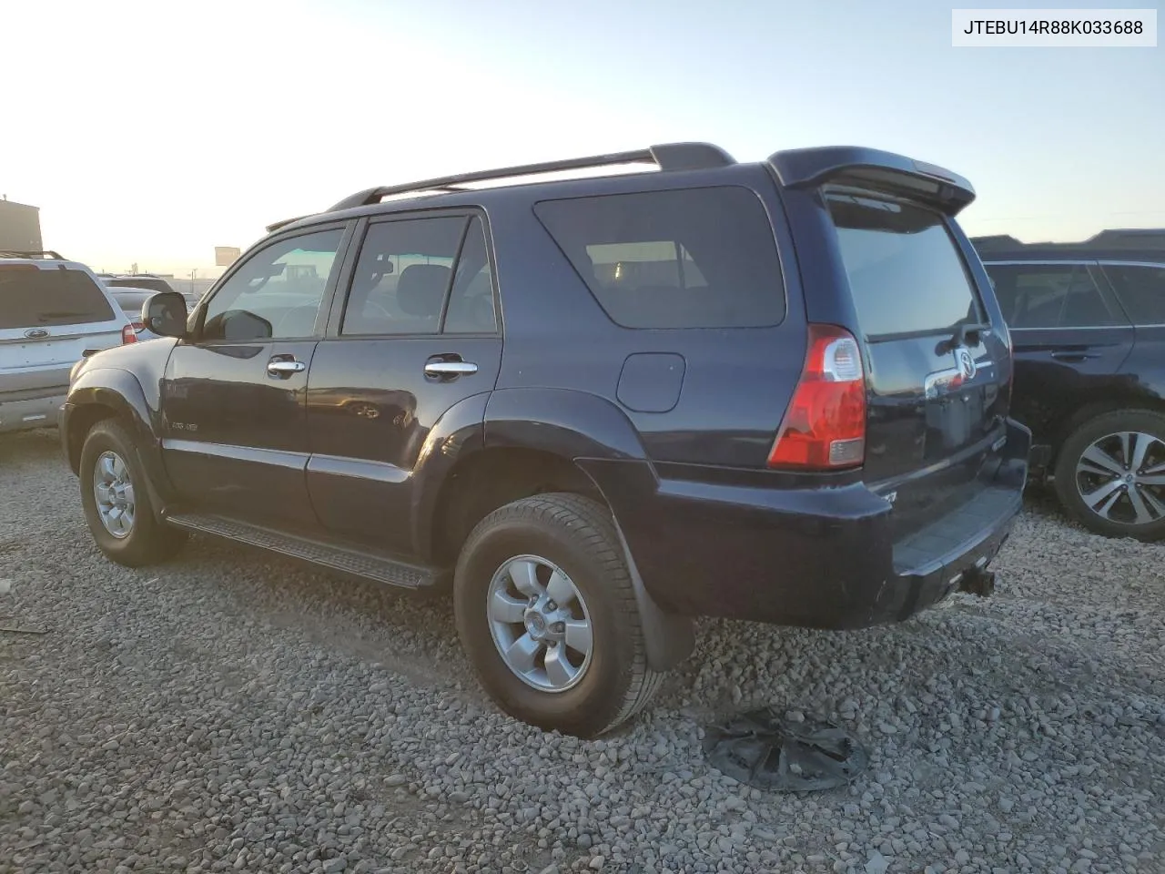 2008 Toyota 4Runner Sr5 VIN: JTEBU14R88K033688 Lot: 71174684