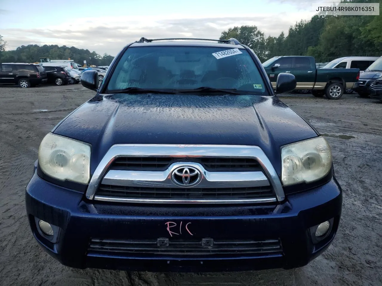 JTEBU14R98K016351 2008 Toyota 4Runner Sr5