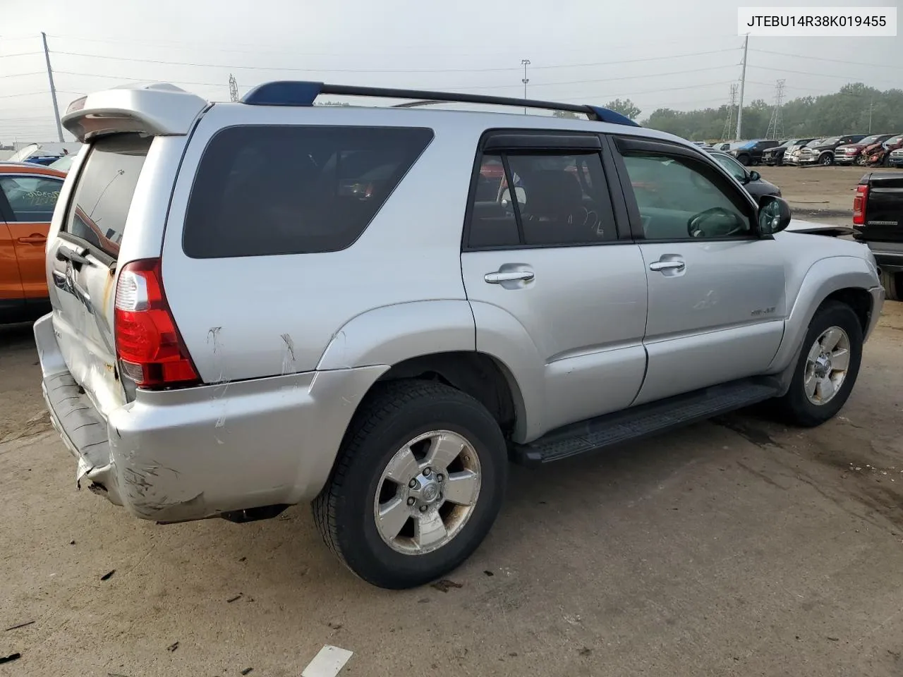 2008 Toyota 4Runner Sr5 VIN: JTEBU14R38K019455 Lot: 71622754