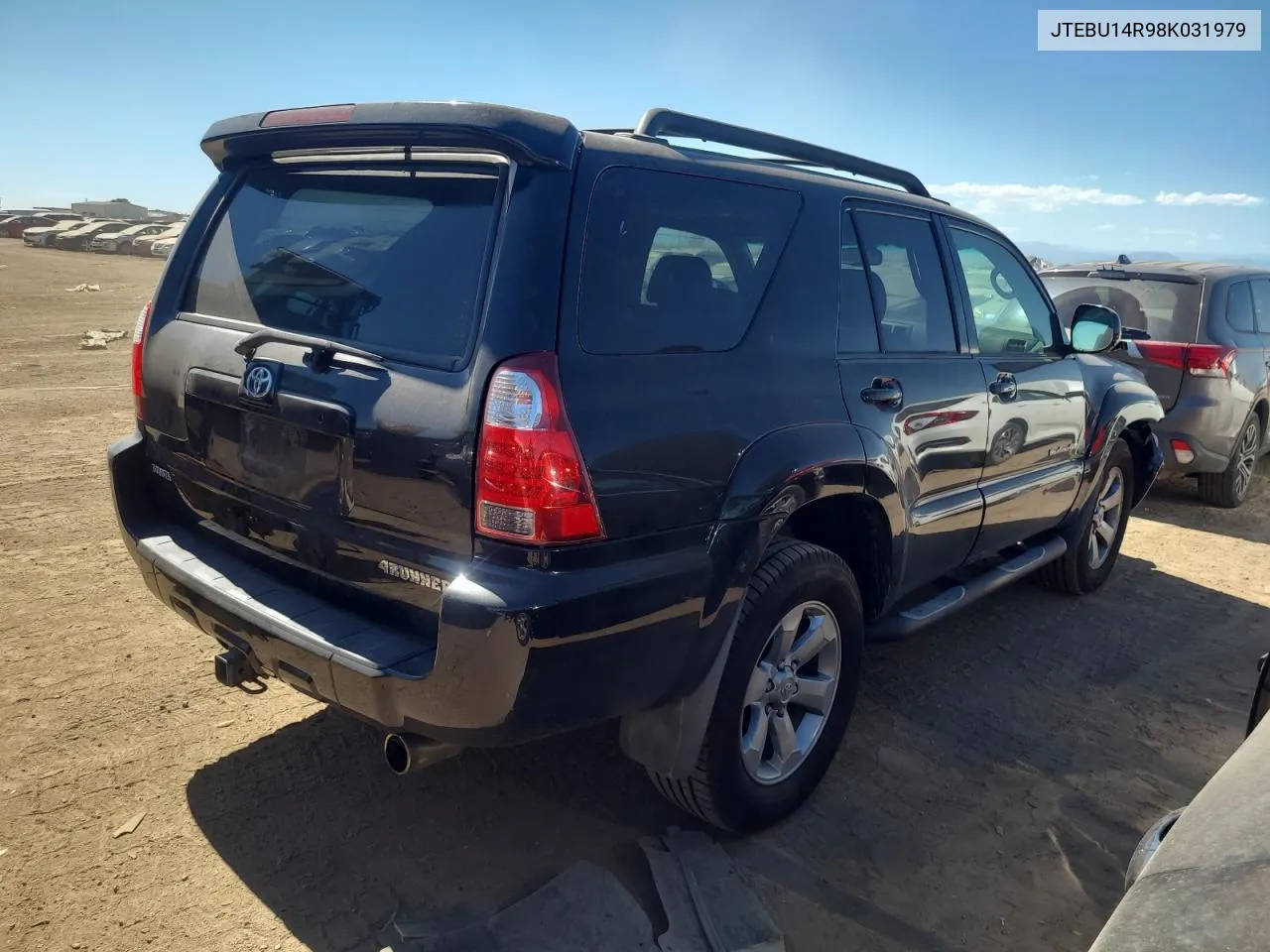 2008 Toyota 4Runner Sr5 VIN: JTEBU14R98K031979 Lot: 71630664