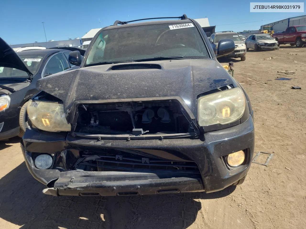 2008 Toyota 4Runner Sr5 VIN: JTEBU14R98K031979 Lot: 71630664