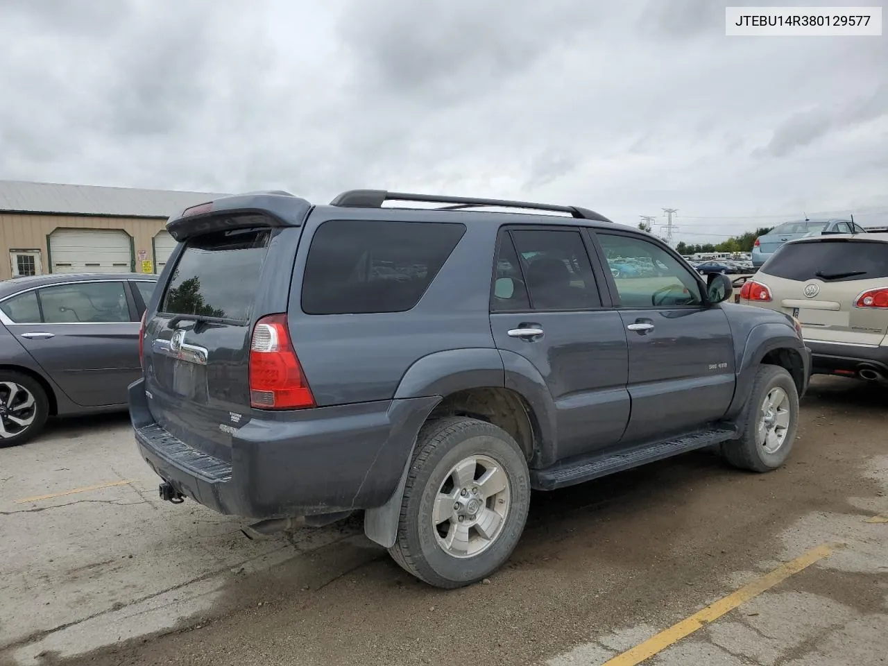 2008 Toyota 4Runner Sr5 VIN: JTEBU14R380129577 Lot: 72548514