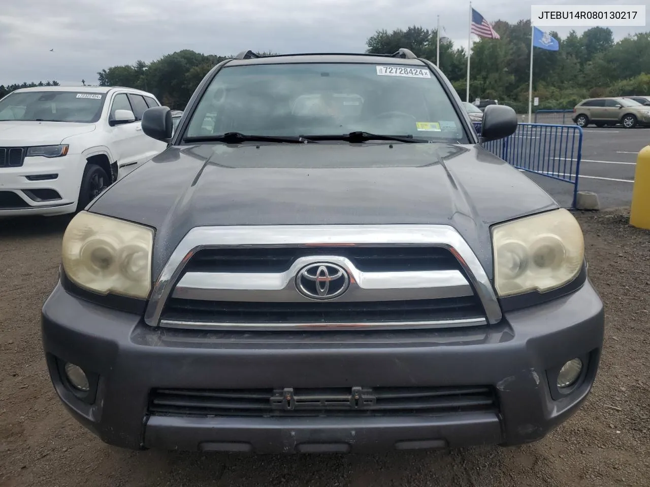 JTEBU14R080130217 2008 Toyota 4Runner Sr5