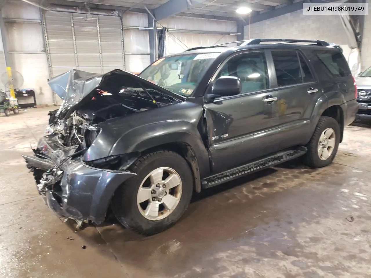 2008 Toyota 4Runner Sr5 VIN: JTEBU14R98K019749 Lot: 72853404