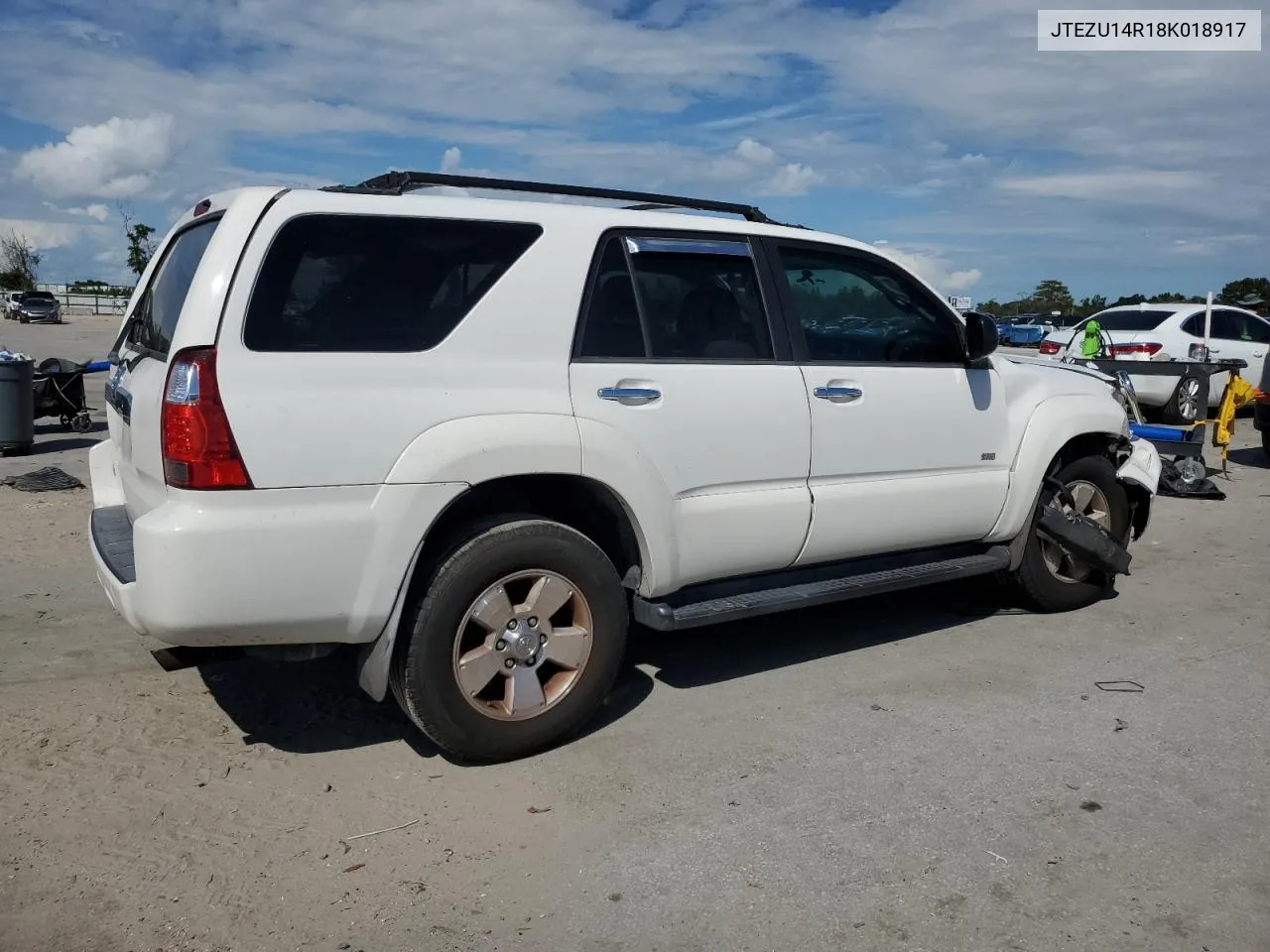 2008 Toyota 4Runner Sr5 VIN: JTEZU14R18K018917 Lot: 73159174