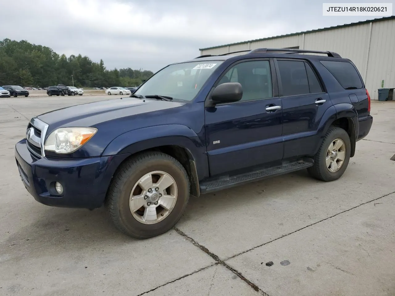 2008 Toyota 4Runner Sr5 VIN: JTEZU14R18K020621 Lot: 73213874