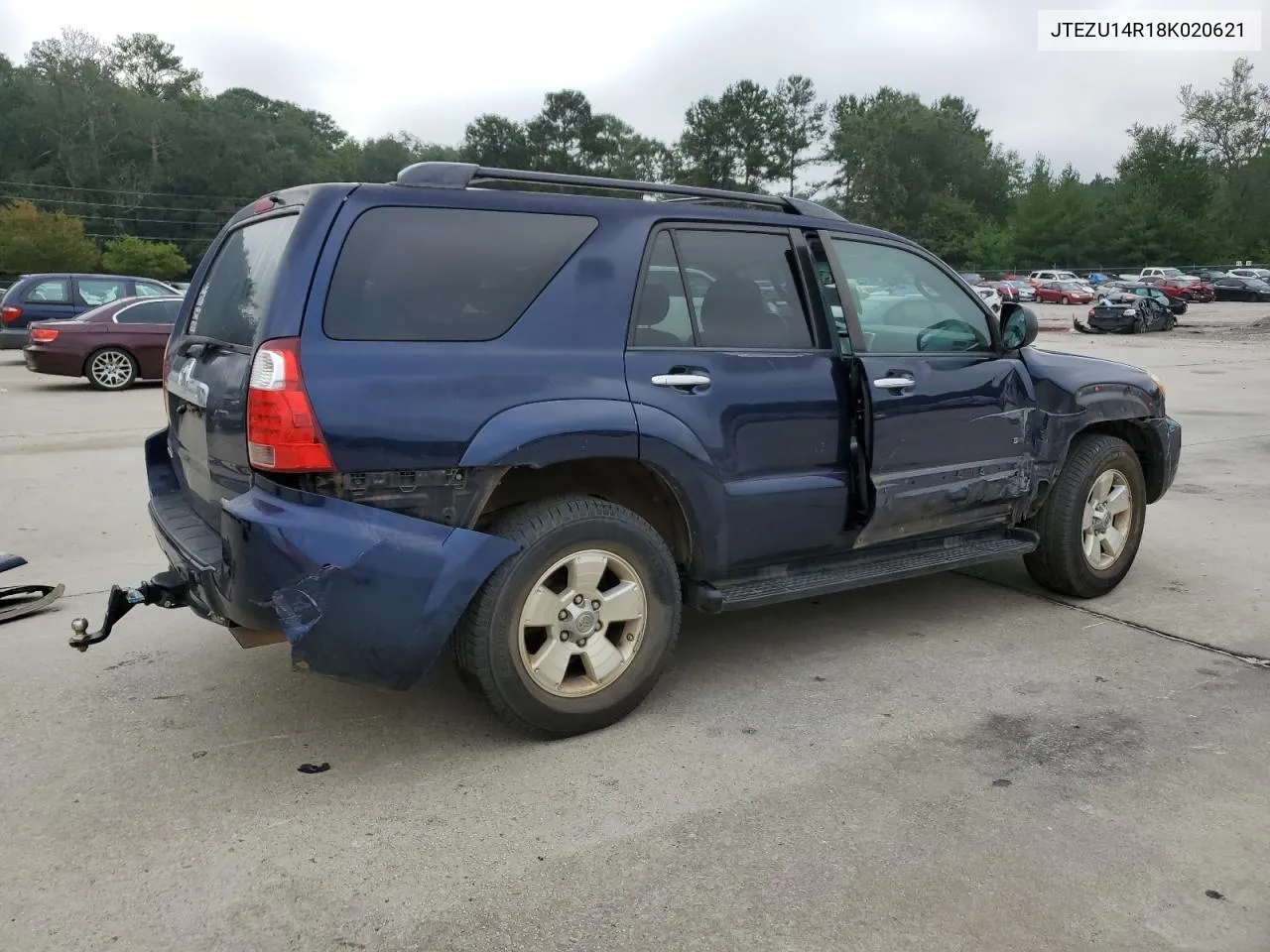 2008 Toyota 4Runner Sr5 VIN: JTEZU14R18K020621 Lot: 73213874