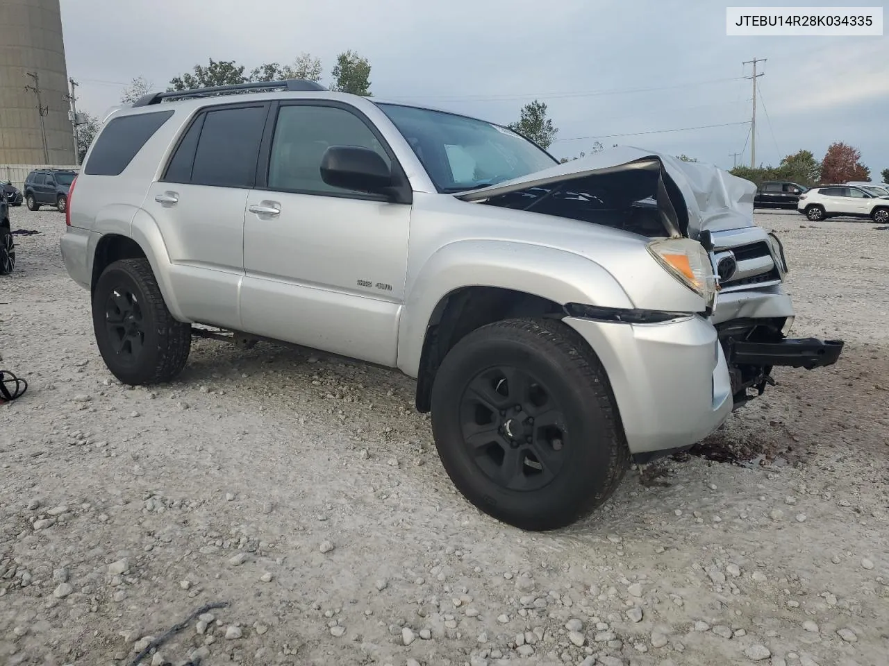 JTEBU14R28K034335 2008 Toyota 4Runner Sr5