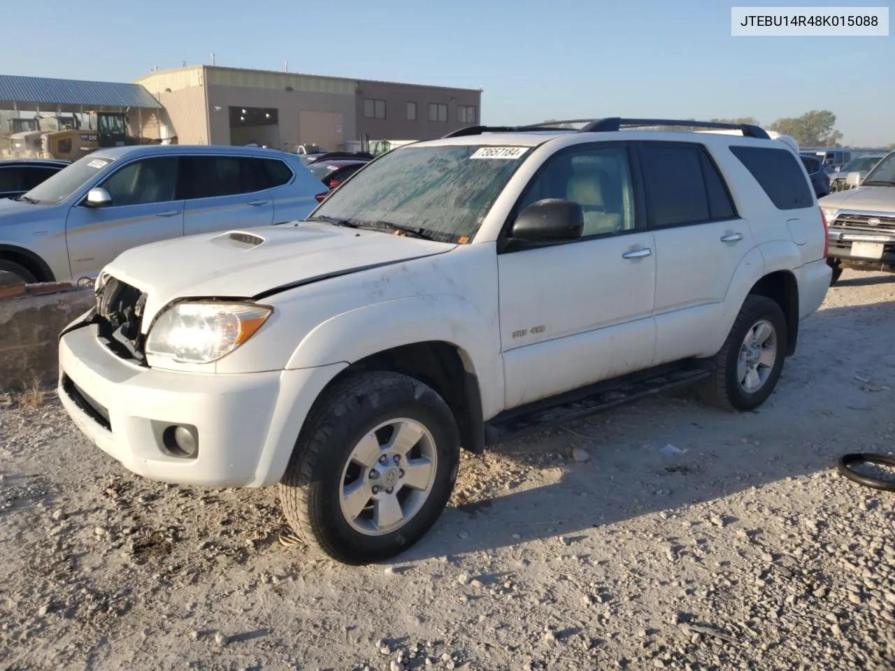 2008 Toyota 4Runner Sr5 VIN: JTEBU14R48K015088 Lot: 73657184