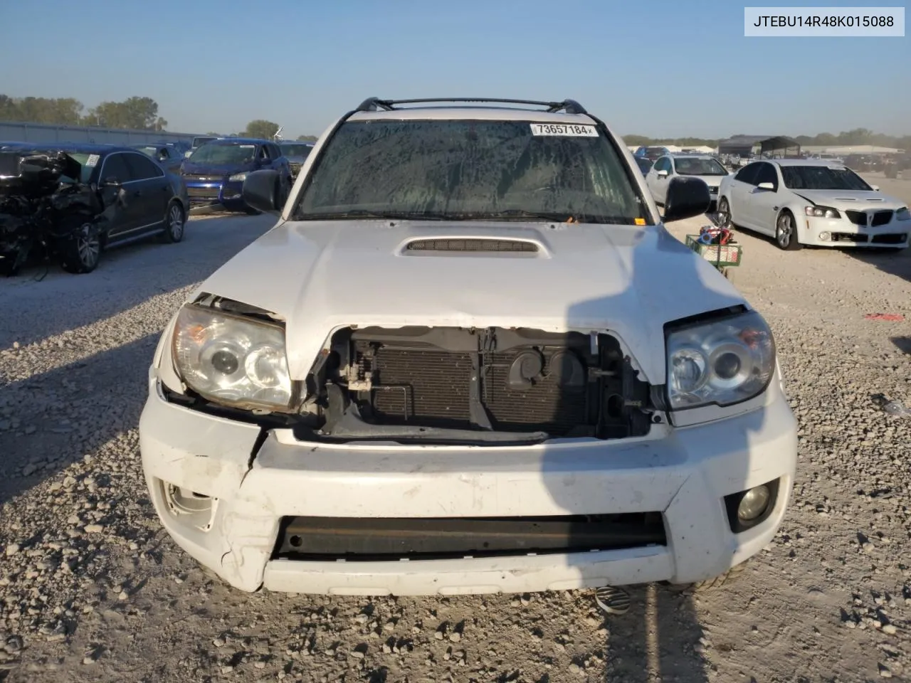 2008 Toyota 4Runner Sr5 VIN: JTEBU14R48K015088 Lot: 73657184