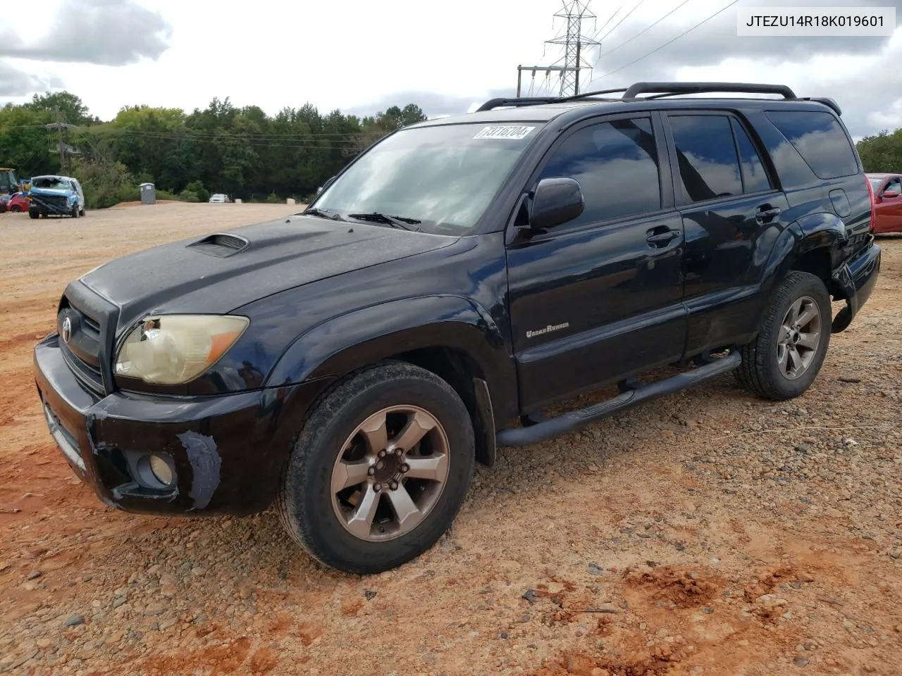 2008 Toyota 4Runner Sr5 VIN: JTEZU14R18K019601 Lot: 73716704