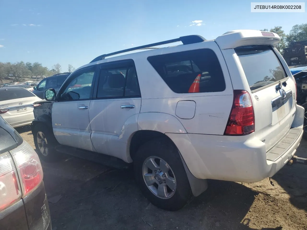 2008 Toyota 4Runner Sr5 VIN: JTEBU14R08K002208 Lot: 73728834