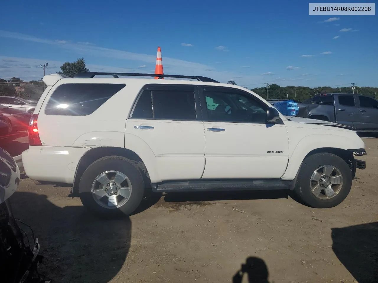 2008 Toyota 4Runner Sr5 VIN: JTEBU14R08K002208 Lot: 73728834