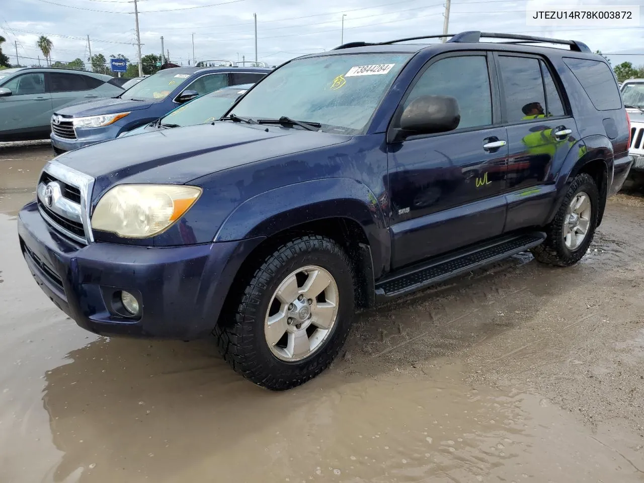 2008 Toyota 4Runner Sr5 VIN: JTEZU14R78K003872 Lot: 73844284