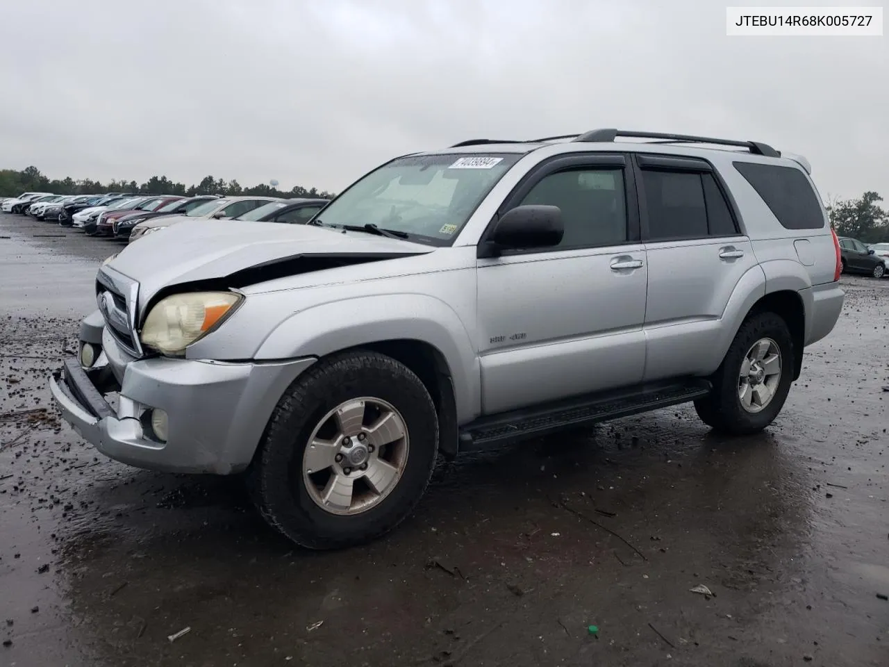 2008 Toyota 4Runner Sr5 VIN: JTEBU14R68K005727 Lot: 74039894