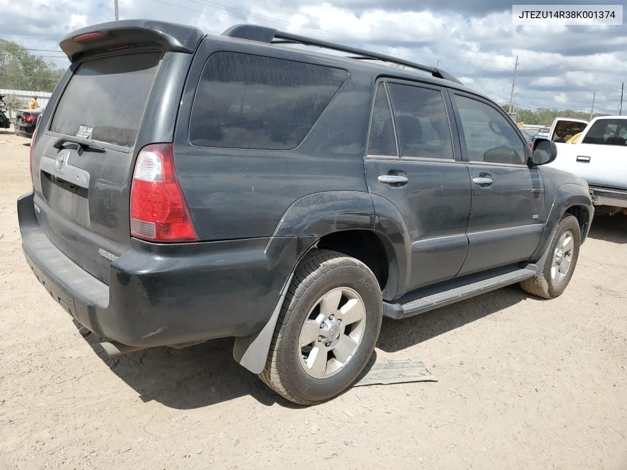 2008 Toyota 4Runner Sr5 VIN: JTEZU14R38K001374 Lot: 74425644