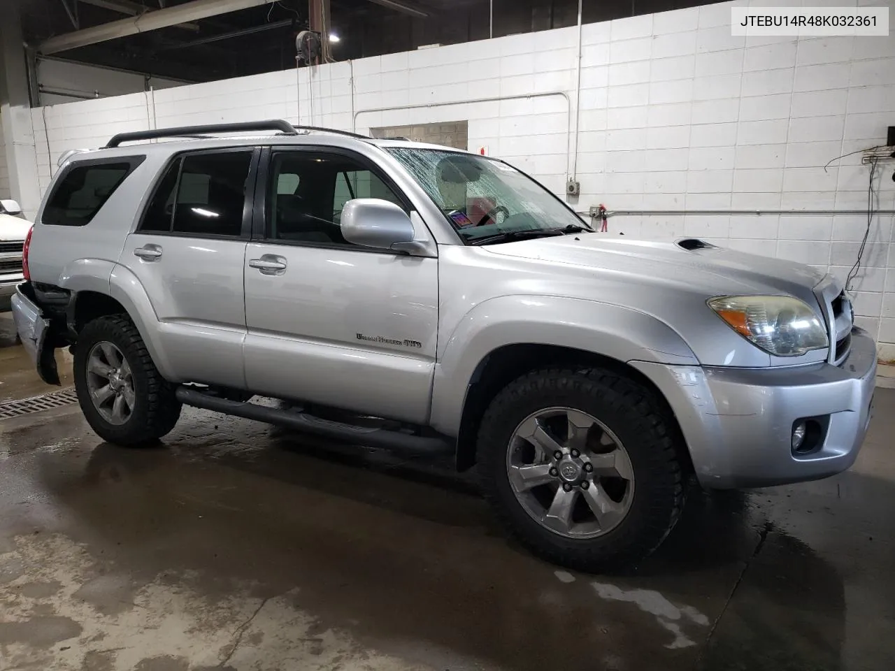 2008 Toyota 4Runner Sr5 VIN: JTEBU14R48K032361 Lot: 74434314