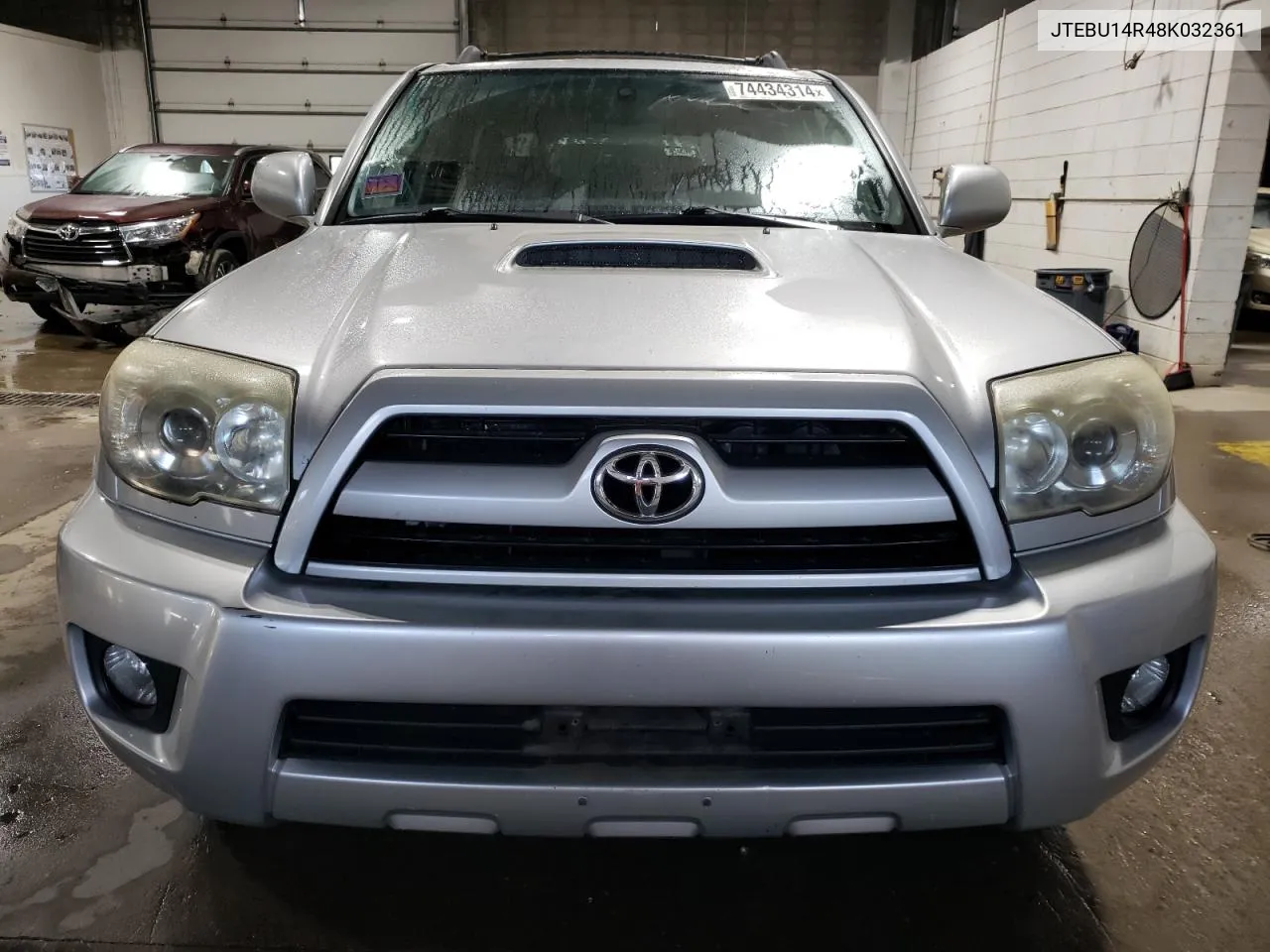 JTEBU14R48K032361 2008 Toyota 4Runner Sr5