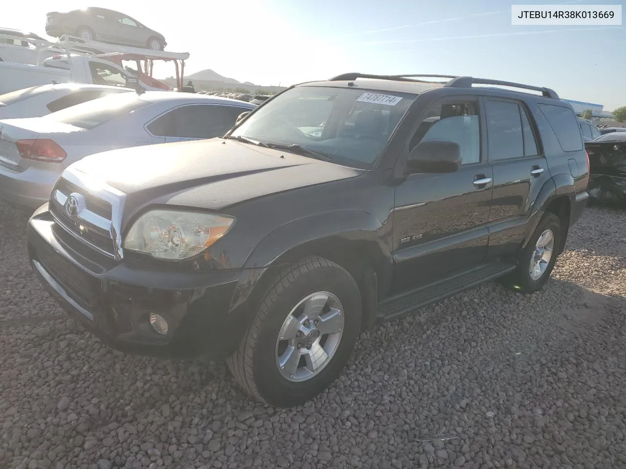 2008 Toyota 4Runner Sr5 VIN: JTEBU14R38K013669 Lot: 74787714