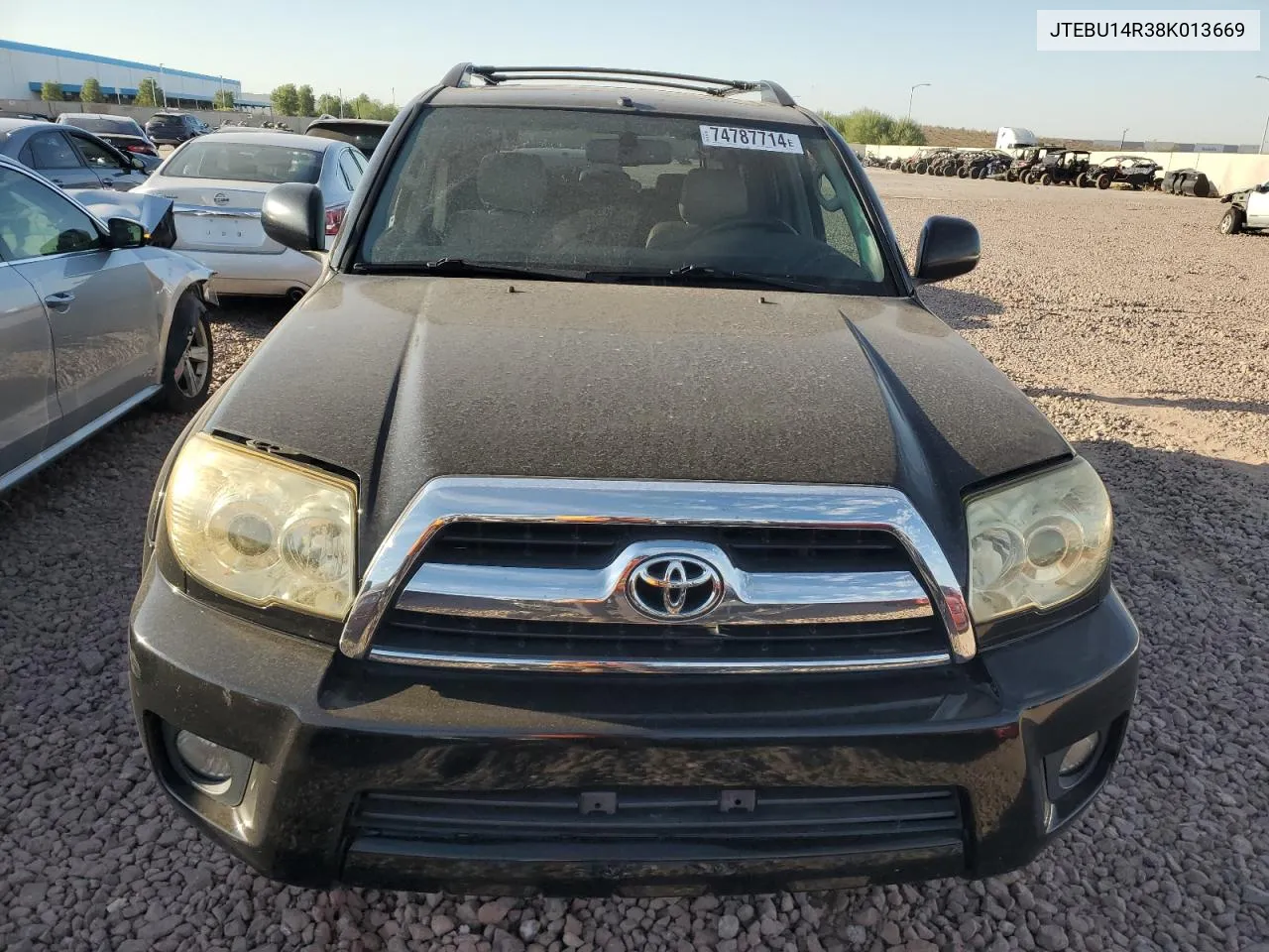 2008 Toyota 4Runner Sr5 VIN: JTEBU14R38K013669 Lot: 74787714