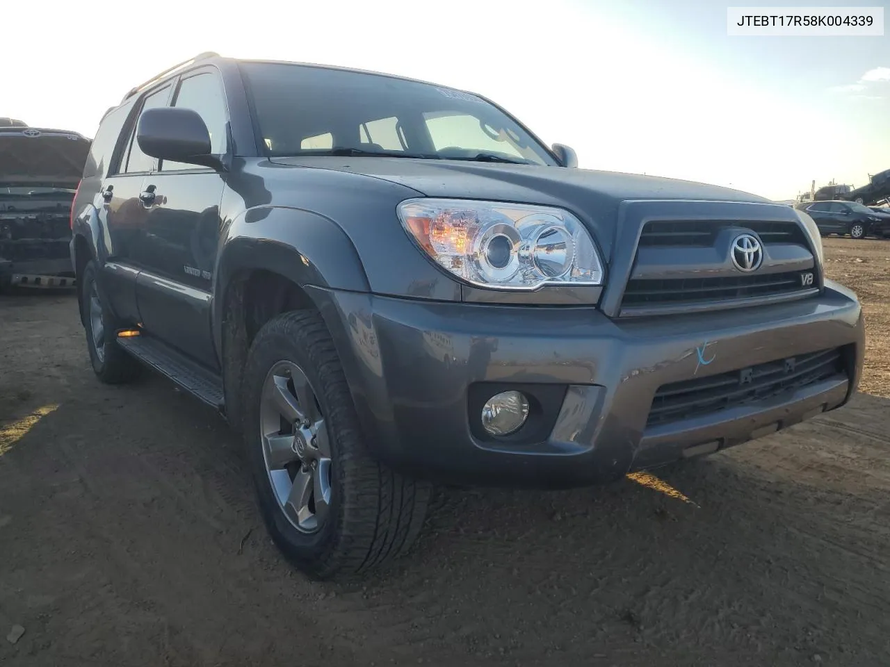 2008 Toyota 4Runner Limited VIN: JTEBT17R58K004339 Lot: 75476994