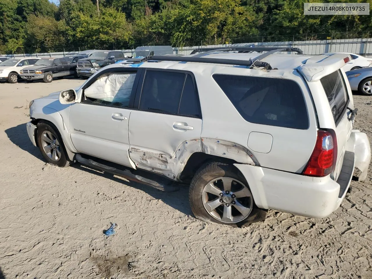 2008 Toyota 4Runner Sr5 VIN: JTEZU14R08K019735 Lot: 75703844