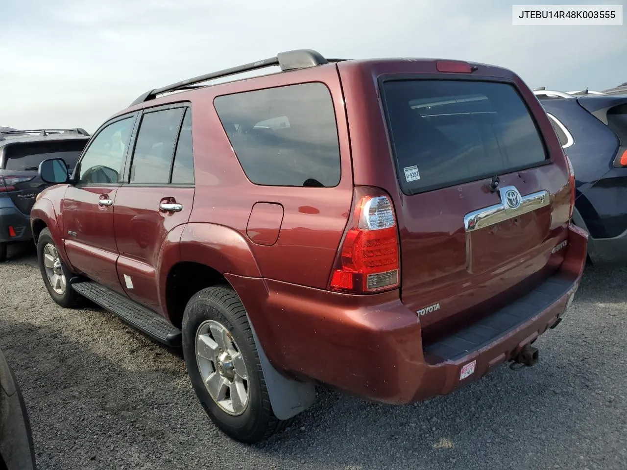 2008 Toyota 4Runner Sr5 VIN: JTEBU14R48K003555 Lot: 76631844