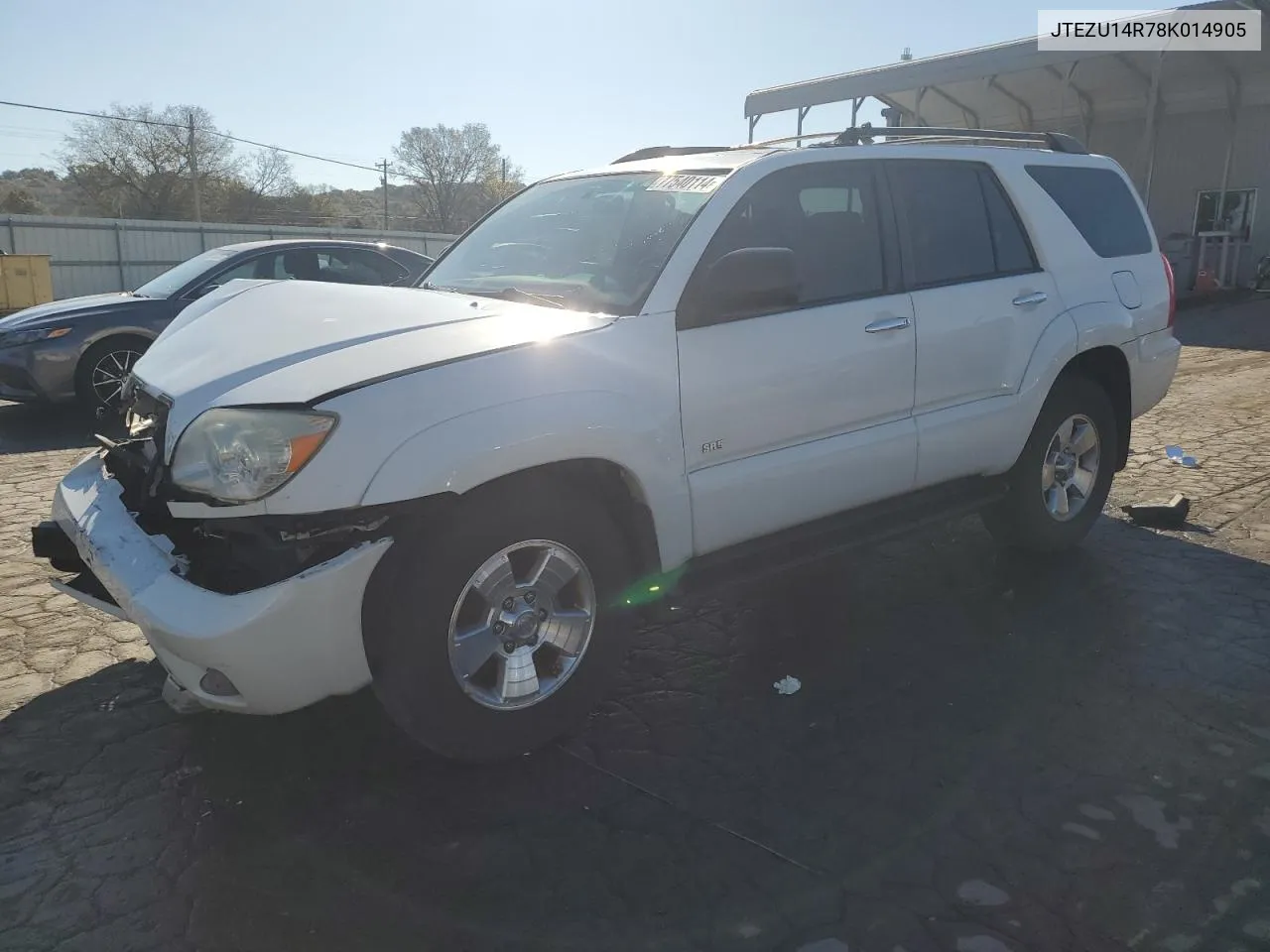 2008 Toyota 4Runner Sr5 VIN: JTEZU14R78K014905 Lot: 77540114