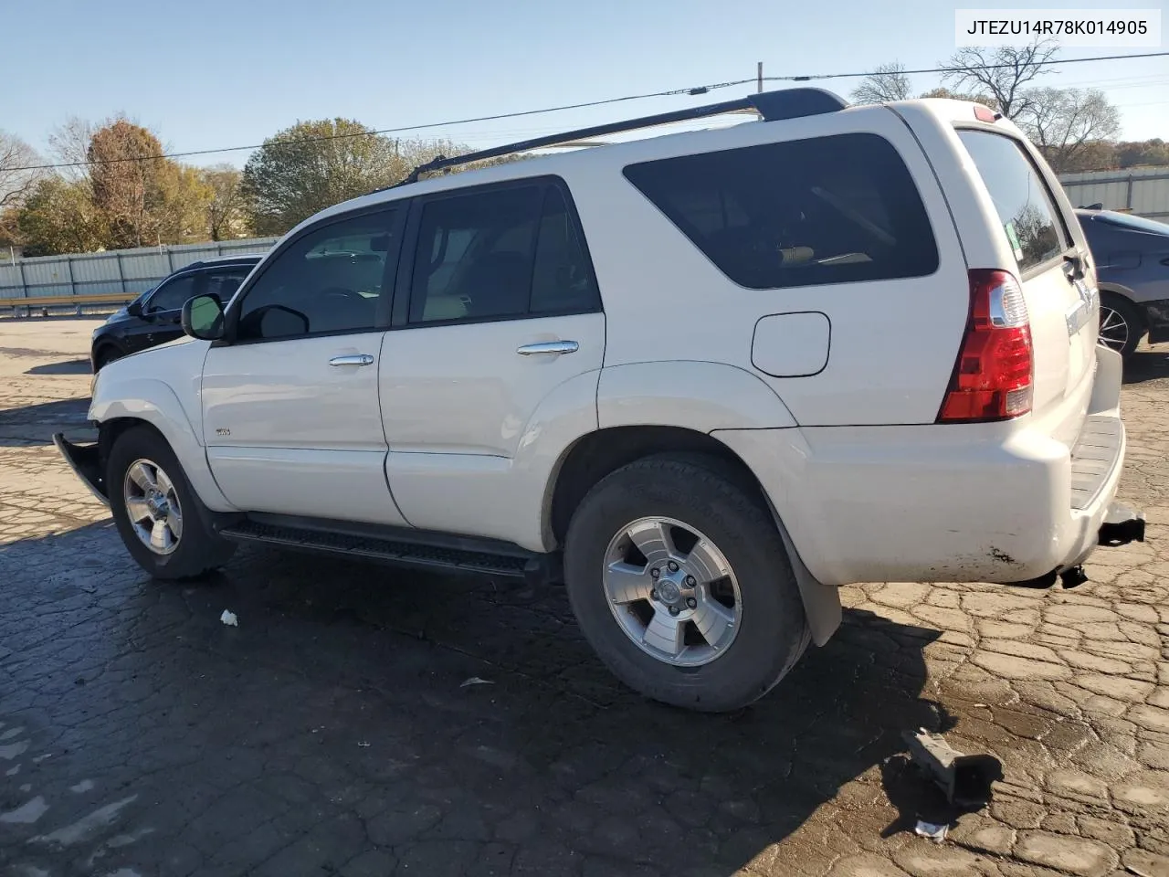 2008 Toyota 4Runner Sr5 VIN: JTEZU14R78K014905 Lot: 77540114