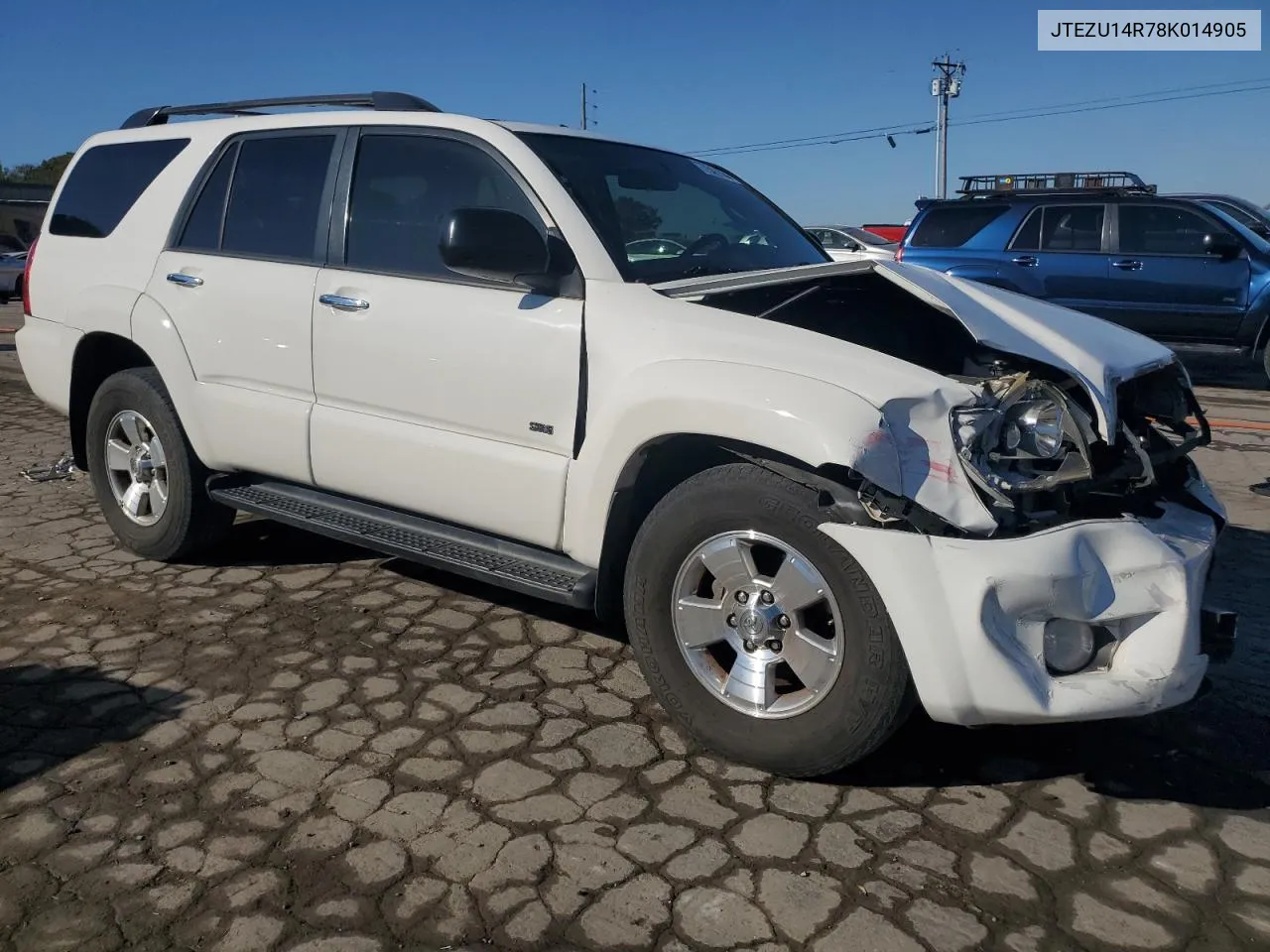 2008 Toyota 4Runner Sr5 VIN: JTEZU14R78K014905 Lot: 77540114