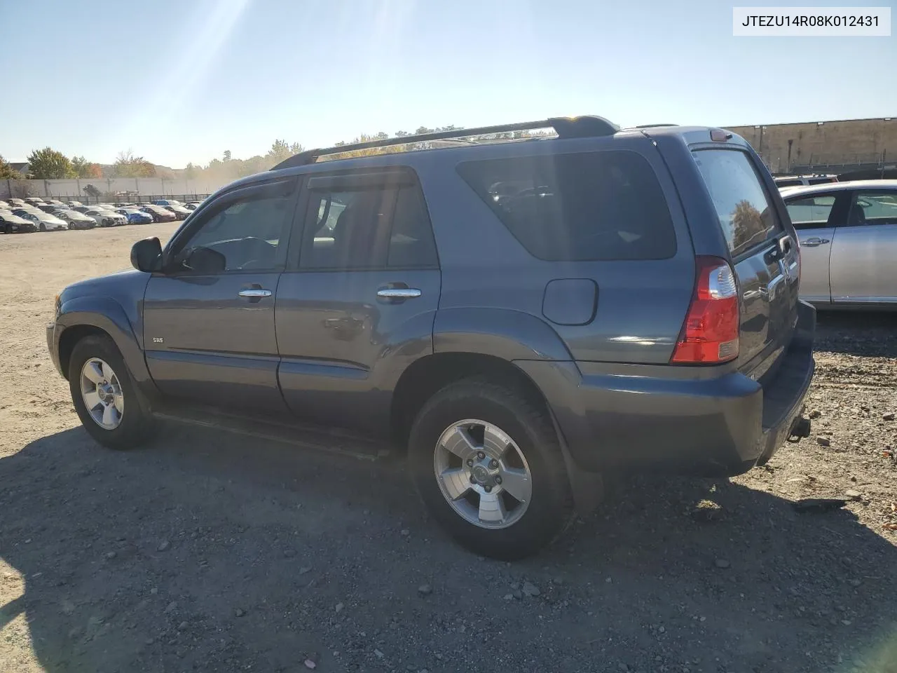 2008 Toyota 4Runner Sr5 VIN: JTEZU14R08K012431 Lot: 77625154