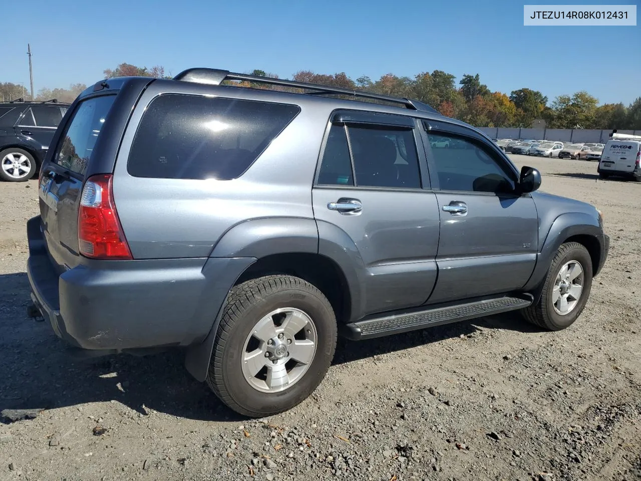 2008 Toyota 4Runner Sr5 VIN: JTEZU14R08K012431 Lot: 77625154