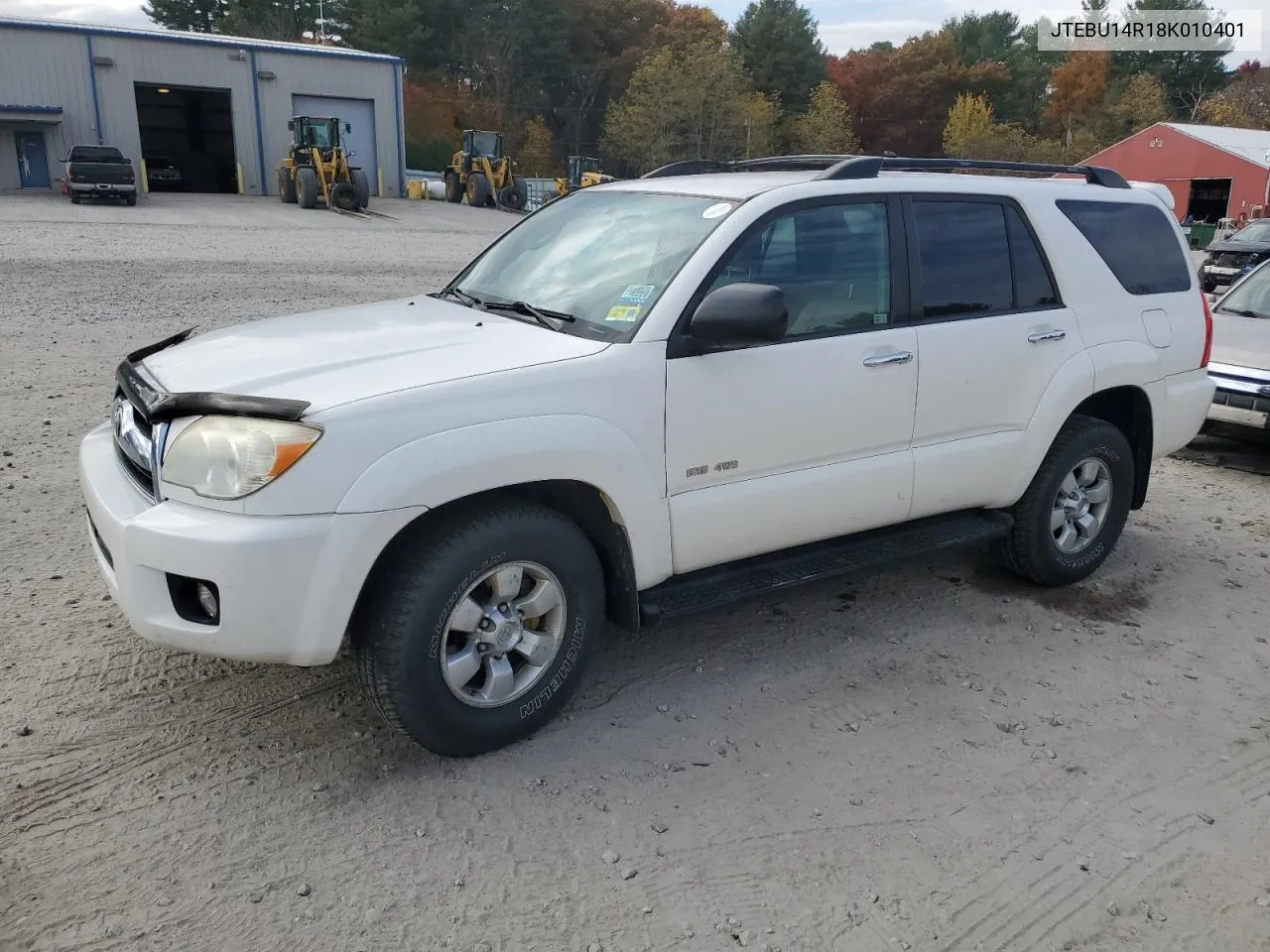 2008 Toyota 4Runner Sr5 VIN: JTEBU14R18K010401 Lot: 77781234