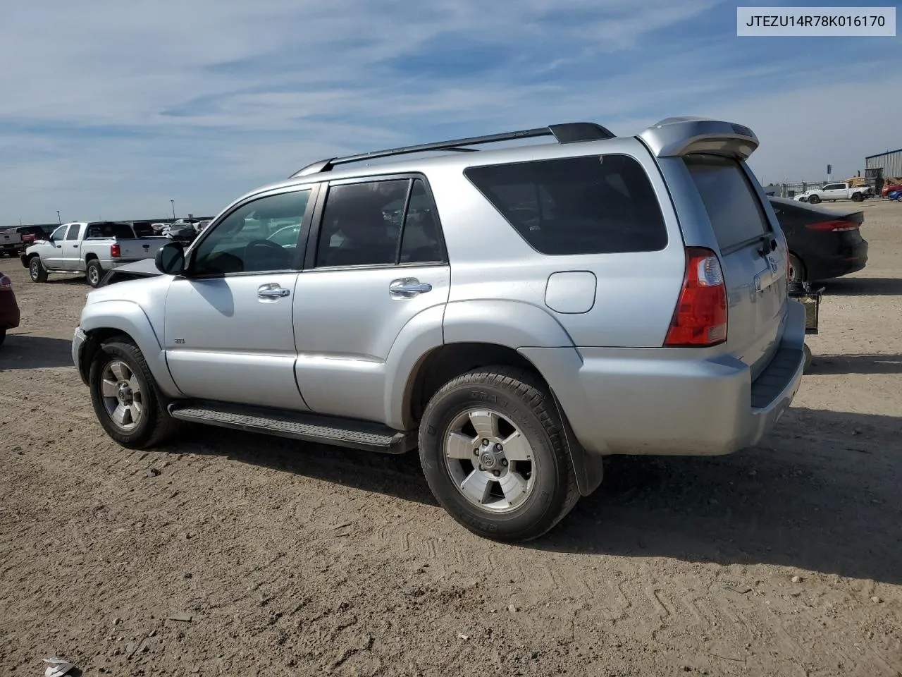 2008 Toyota 4Runner Sr5 VIN: JTEZU14R78K016170 Lot: 78048394