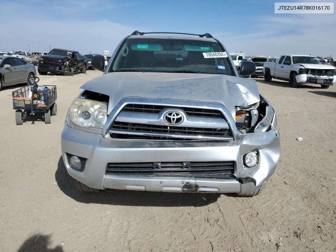 JTEZU14R78K016170 2008 Toyota 4Runner Sr5