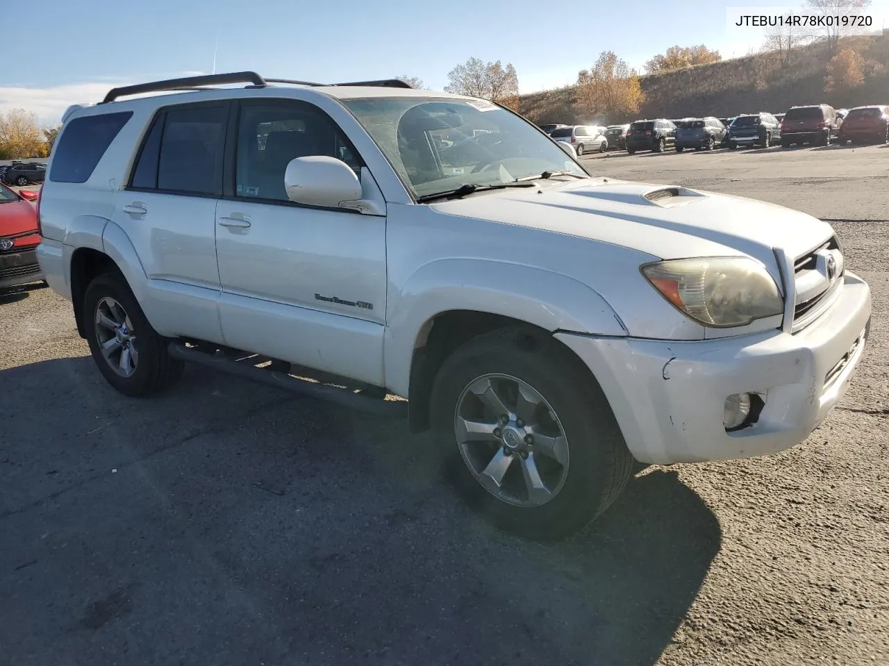 2008 Toyota 4Runner Sr5 VIN: JTEBU14R78K019720 Lot: 78906384