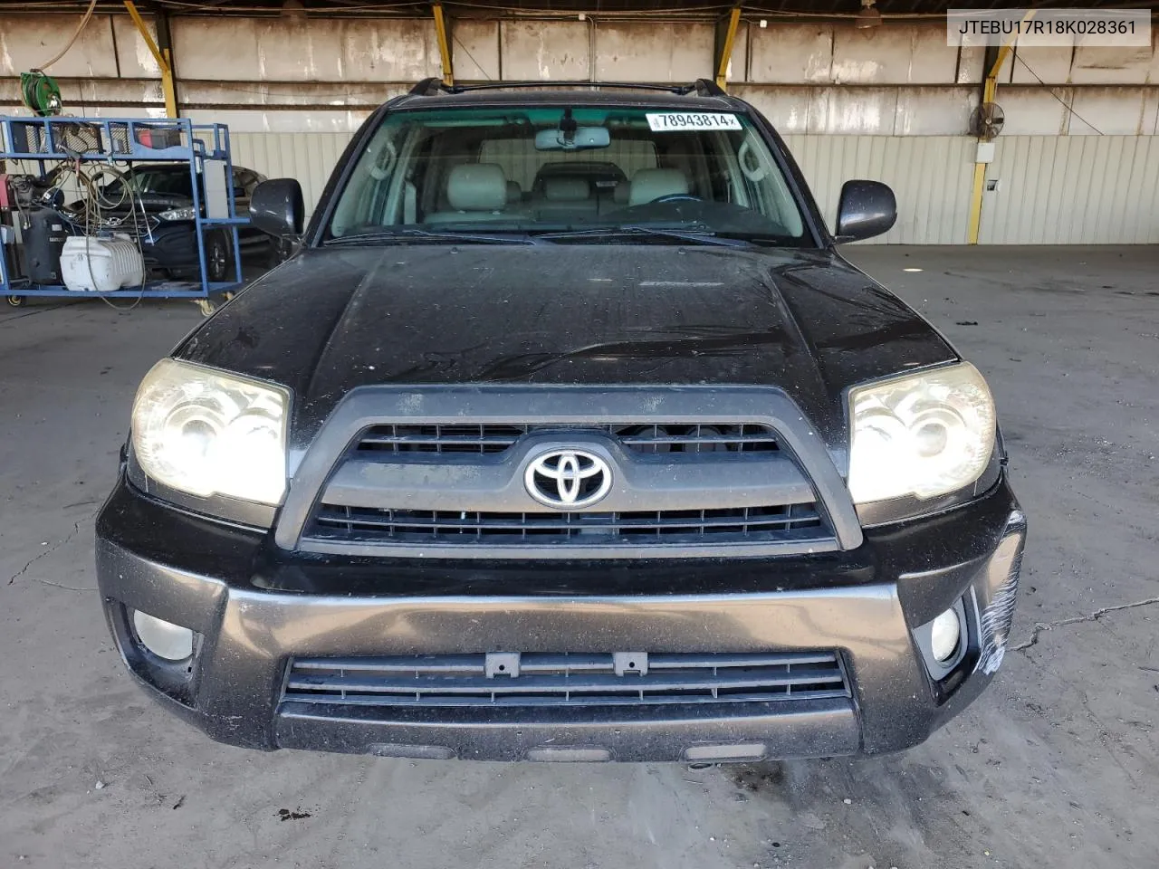 2008 Toyota 4Runner Limited VIN: JTEBU17R18K028361 Lot: 78943814