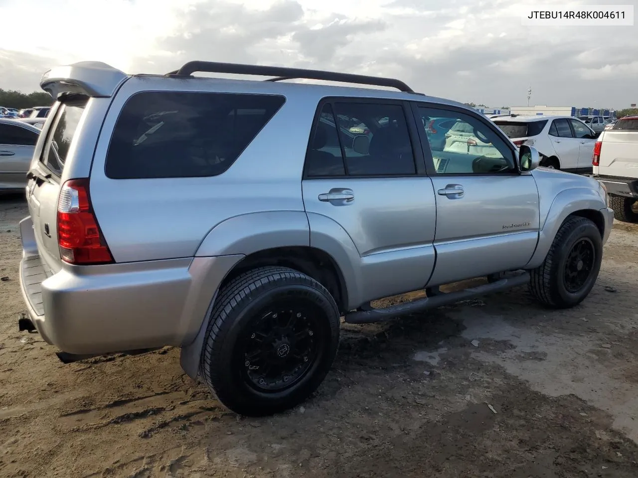 2008 Toyota 4Runner Sr5 VIN: JTEBU14R48K004611 Lot: 79343364