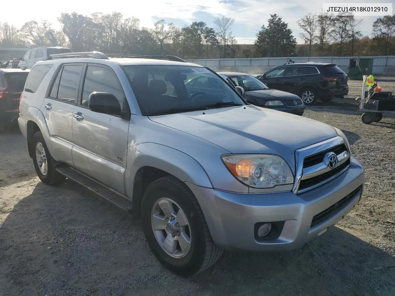 2008 Toyota 4Runner Sr5 VIN: JTEZU14R18K012910 Lot: 79552484