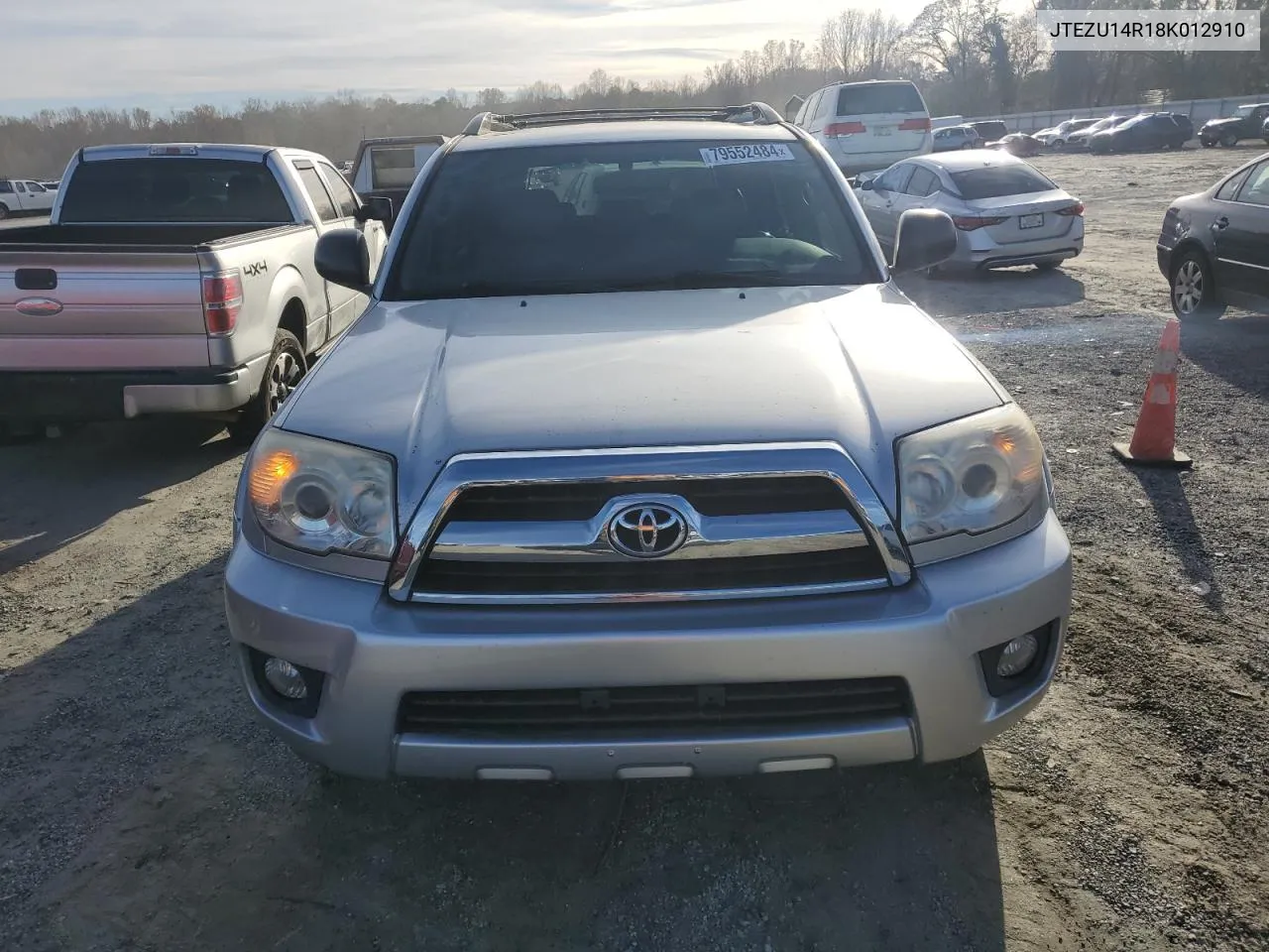 2008 Toyota 4Runner Sr5 VIN: JTEZU14R18K012910 Lot: 79552484